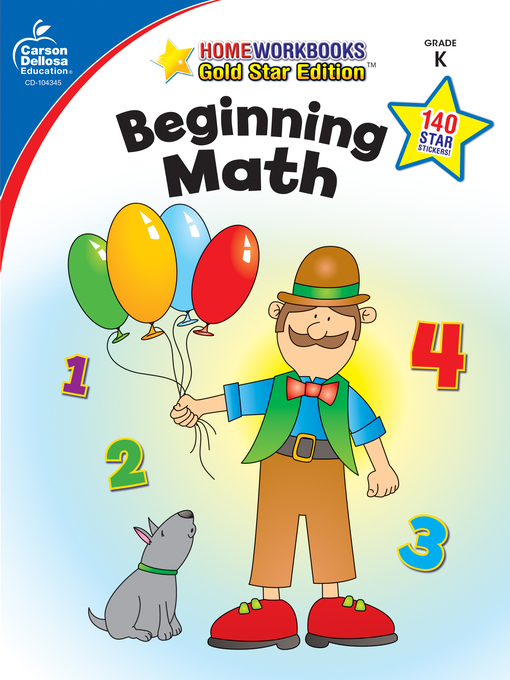 Title details for Beginning Math, Grade K by Carson Dellosa Education - Available